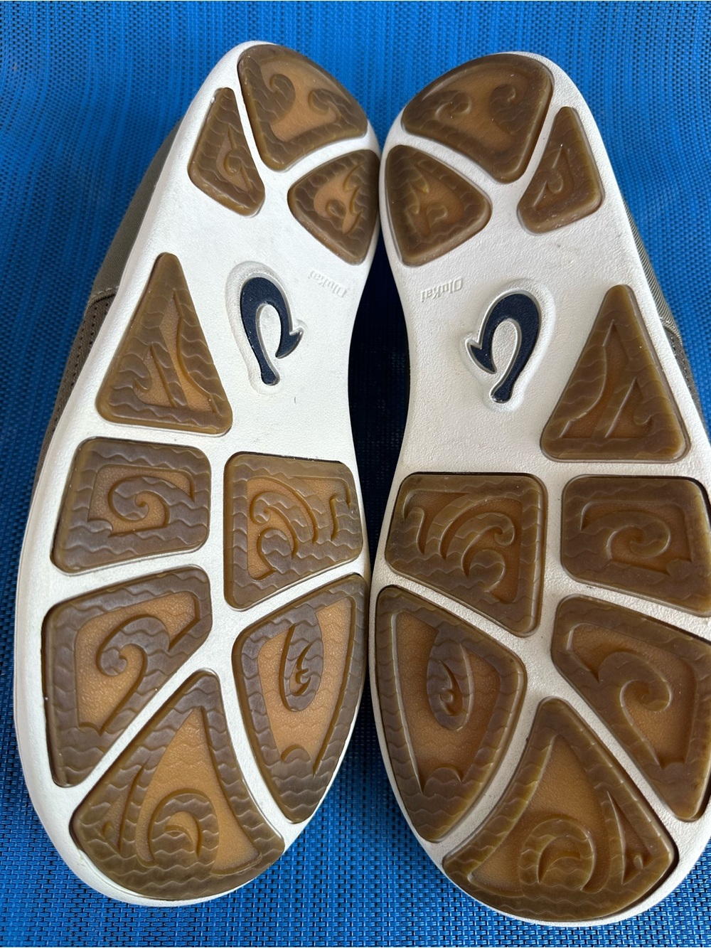 OluKai Nohea Moku Men's No Tie Boat Shoes Size 11 Color Clay/Tapa - Picture 9 of 12